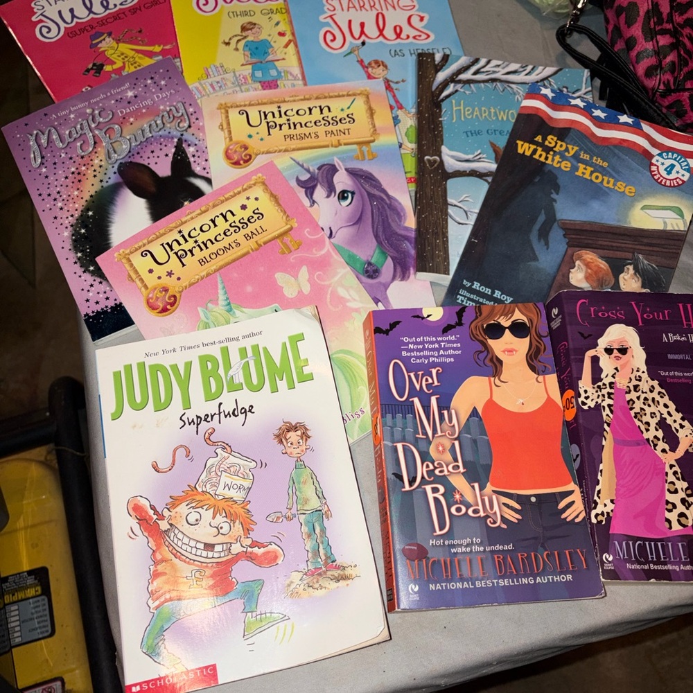 Assorted Kids Book Bundle - Multicolor Covers - Various Publishers